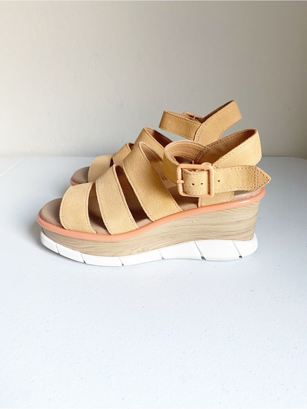 Sorel Joanie lll Ankle Strap Wedge Sandal Size 7.5 - Picture 4 of 10